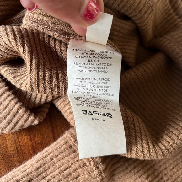 We the Free Vintage Bronze Snowbunny Off the Shoulder Long Sleeve Tee - Picture 12 of 15